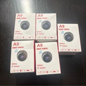 Lot of 5  A9 Mini Camera Wifi 1080P HD IP Camera Wireless With Night Vision